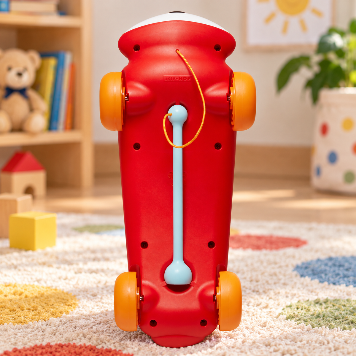 Baby Fox Xylophone Pull Toy with Mallet