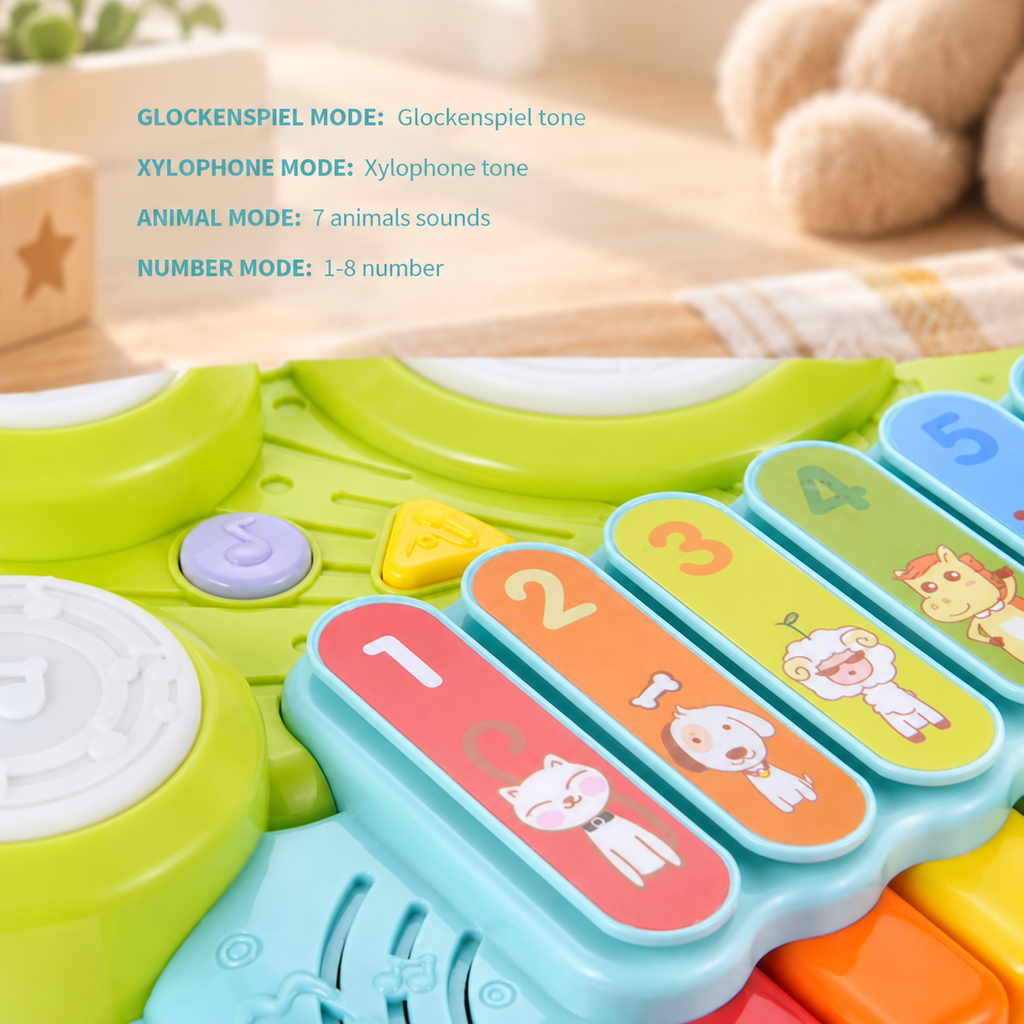 3-in-1 Musical Activity Toy for Toddlers