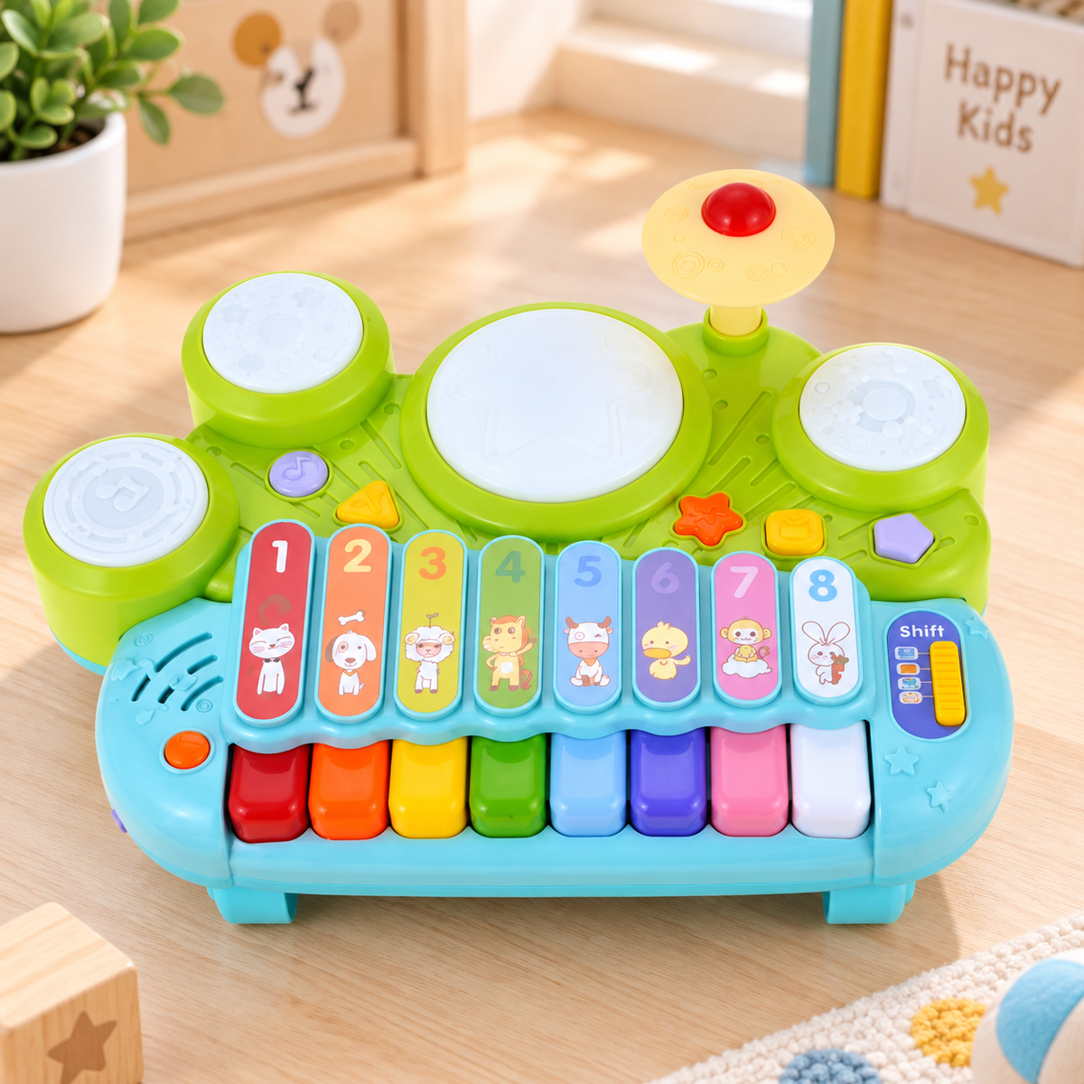 3-in-1 Musical Activity Toy for Toddlers