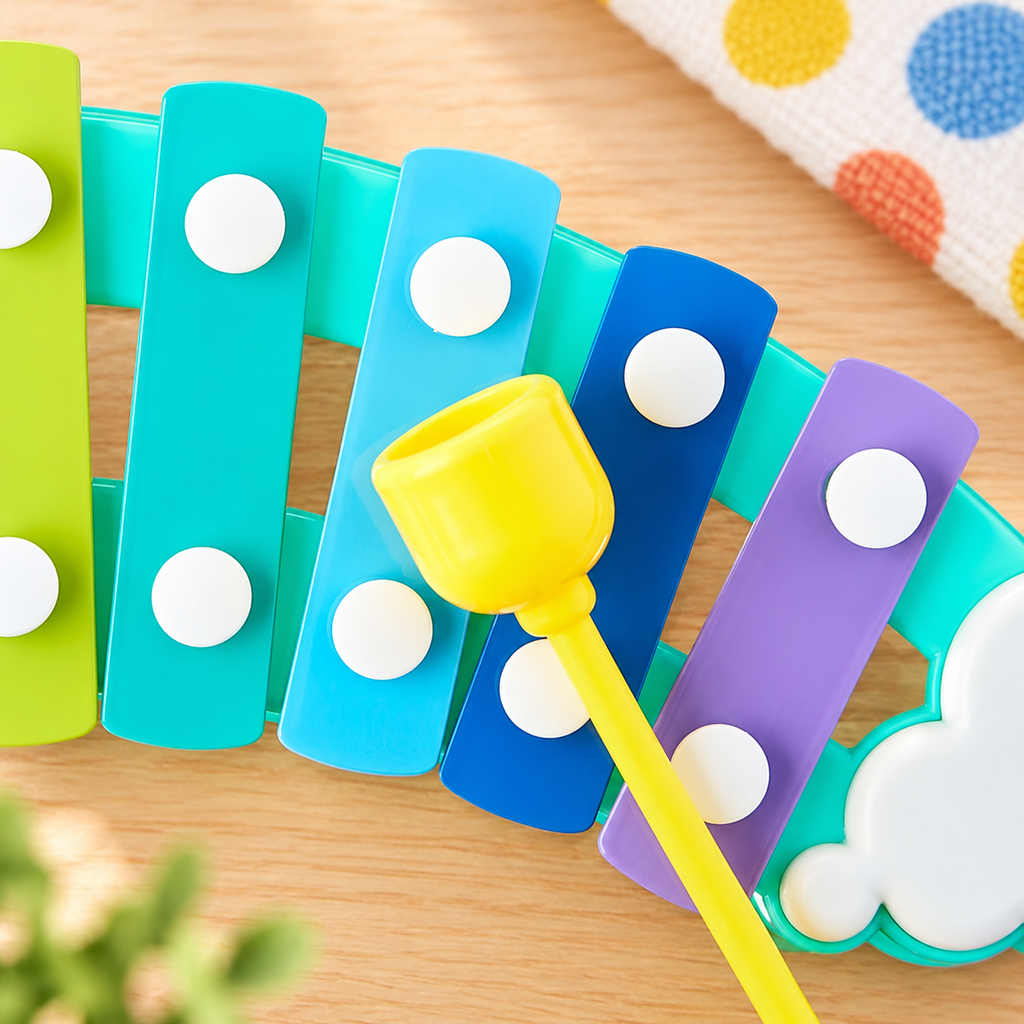 Rainbow Xylophone with 8 Colorful Musical Keys