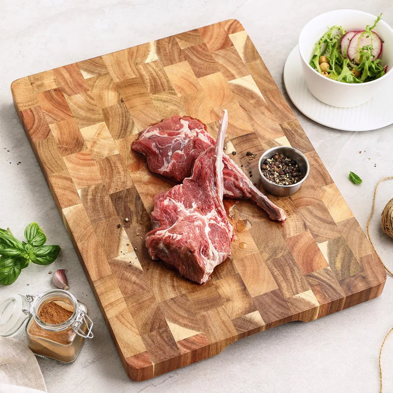 Acacia Drainage Cutting Board