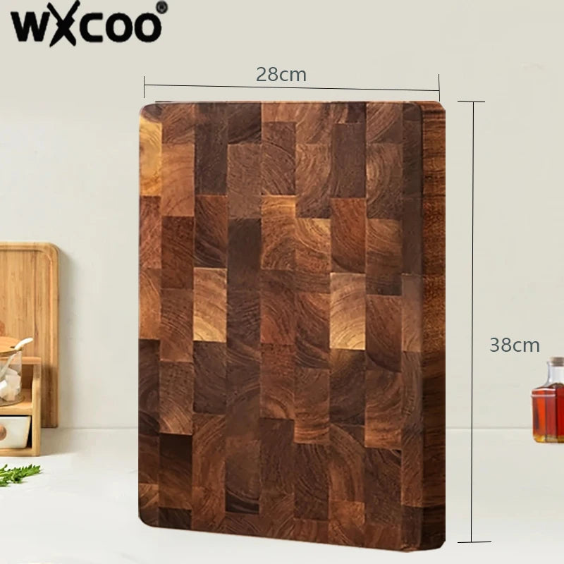 Acacia Checkerboard Cutting Board