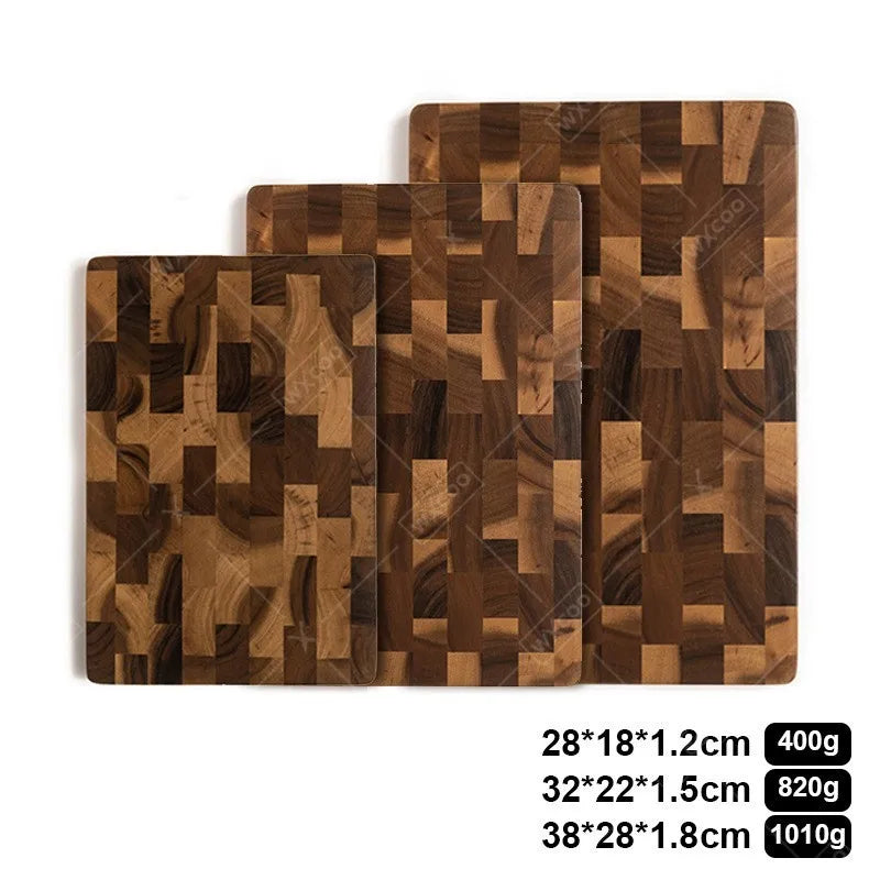 Acacia Checkerboard Cutting Board