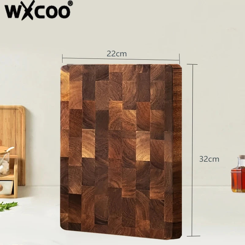 Acacia Checkerboard Cutting Board