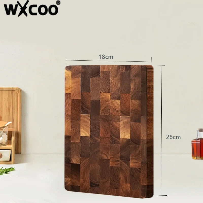 Acacia Checkerboard Cutting Board