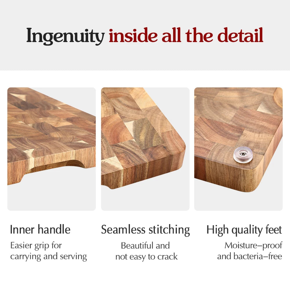Acacia Drainage Cutting Board